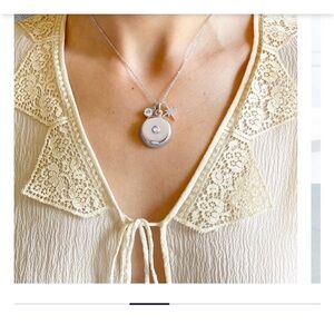 InvisaWear Silver Necklace with Pouch